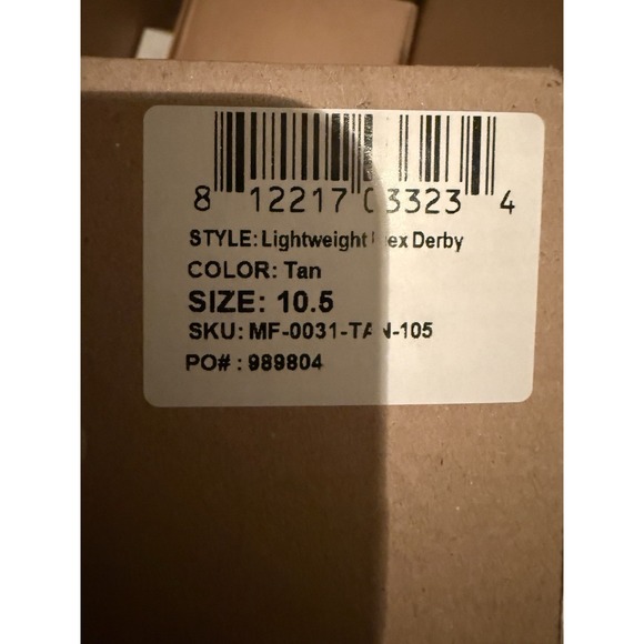 Nisolo Suede Shoe Lightweight Flex Derby Tan Travel Mens 10.5 New‎ - Picture 7 of 7